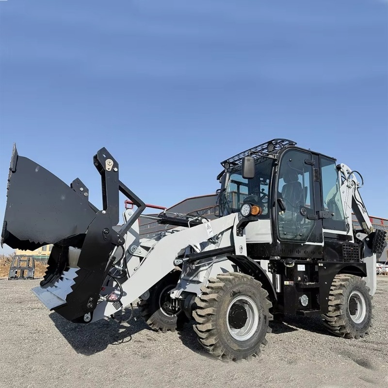 Urban Farming Project - Minipala caricatrice compatta multiuso 4x4 diesel