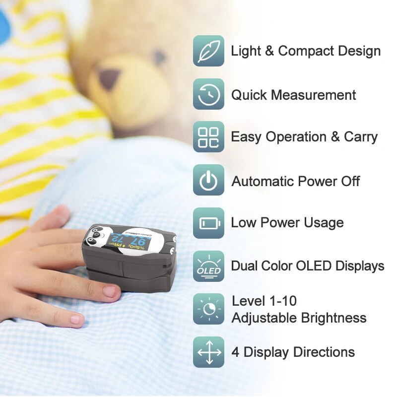 ChoiceMMed Pediatrico Pulsossi - Do Oxygen Meter recensione e prezzo