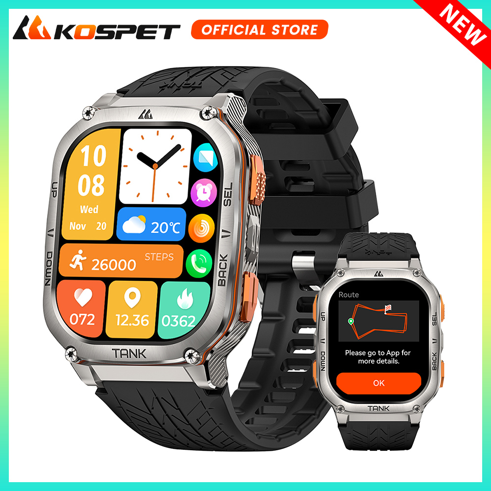 KOSPET TANK M3 Ultra GPS Astut - Do Oxygen Meter recensione e prezzo